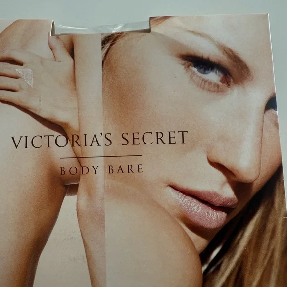 Victoria’s Secret Body Bare Hosiery 7 Denier Nude Size B‎ NWT Vintage - Picture 3 of 8